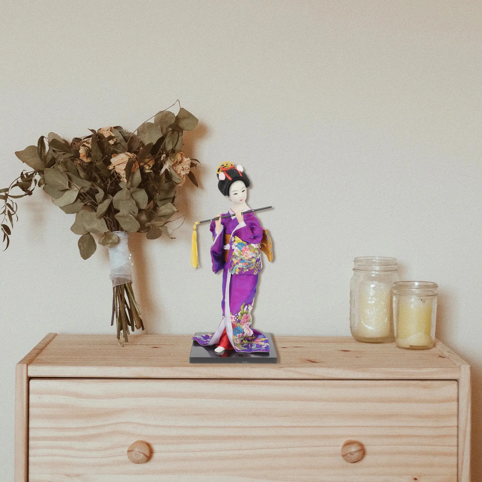 

Японский традиционный настольный декор в форме кимоно гейши, украшение для дома в японском стиле, декоративное кимоно-украшение