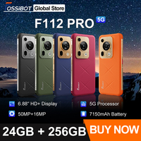 Fossibot F112 PRO 5G Rugged Smartphone 6.88\