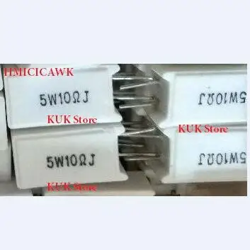 Original  NEW  5W  10ohm  10R  5%  100PCS/LOT