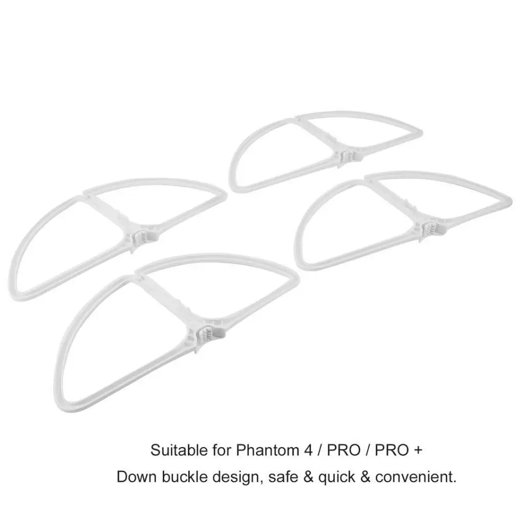 Protective Safety Propeller Guard Durable Plastic Propeller Protector for DJI Phantom 4 PRO Drone Bumper Replacement Set