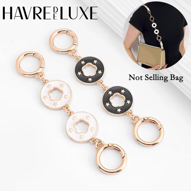 HAVREDELUXE Metal Bag Strap Chain For Coach Bag Extension Chain Modification Underarm Shoulder Strap Extension Chain