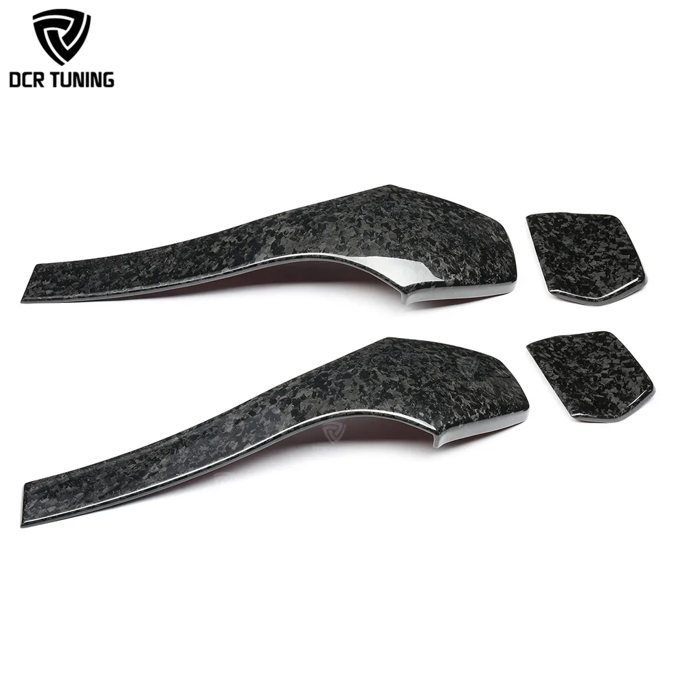 

Forged Carbon Fiber Seat Back For BMW F80 F82 F83 M3/M4 Dry Carbon Interior Trims Overlay 4 Pcs/set Add On Style