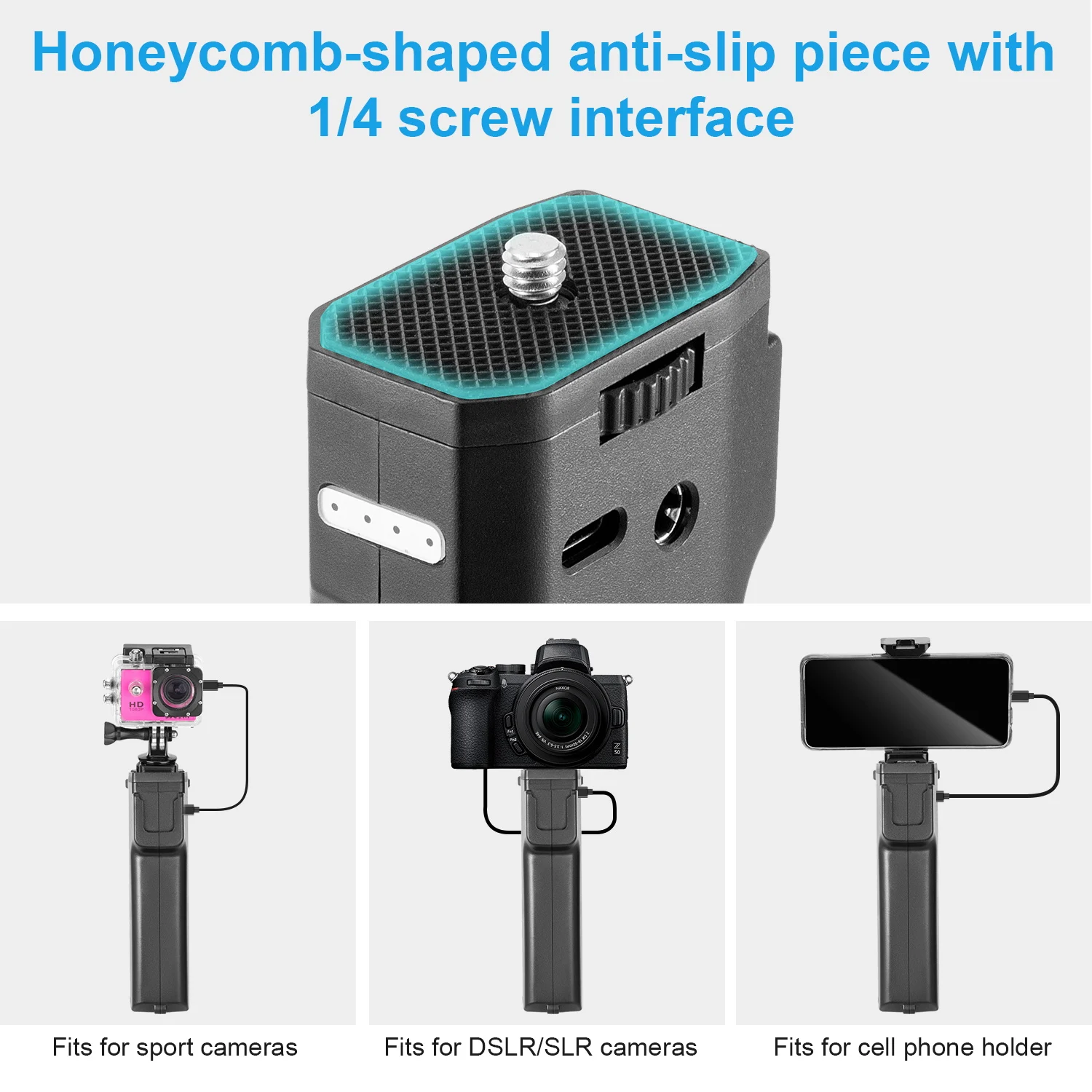 FOMITO-Batterie d'alimentation mobile 6000mAh pour appareils photo de sport, appareil photo reflex numérique, entrée et sortie de téléphone portable