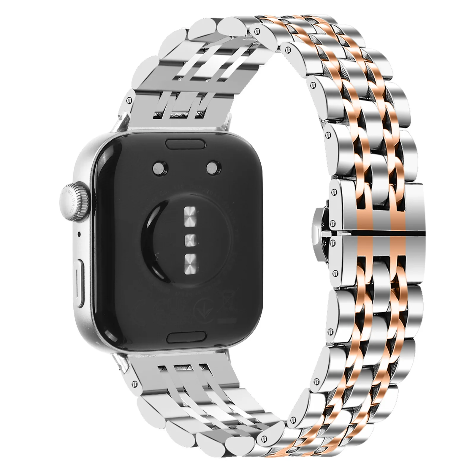 Edelstahl Band Für Huawei Uhr Fit 4 3 Metall Schmetterling Schnalle Armband Armband Für Huawei Uhr Fit 4Pro armband Correa