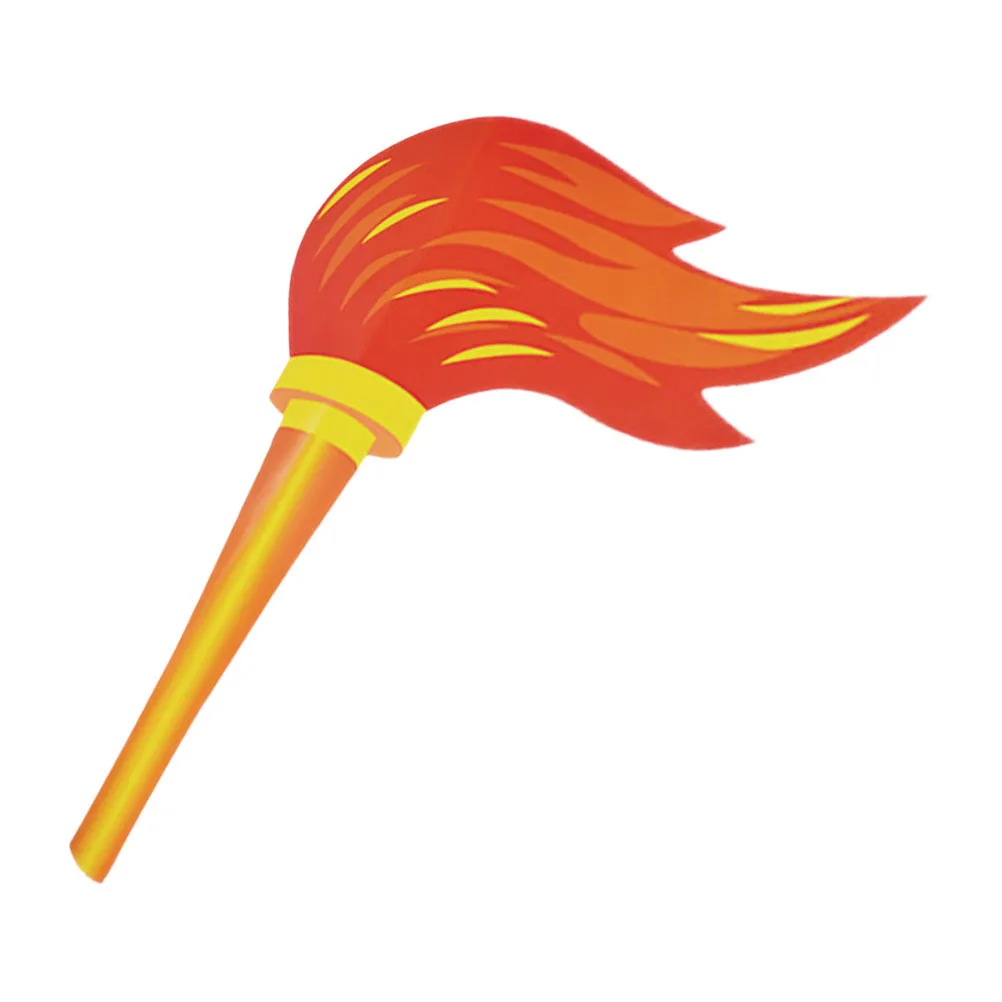 

Simulation Lifelike Felt Torch For Party Decor Cosplay Prop Performance Stage Sports Event Decorative Torch Props Party Favors