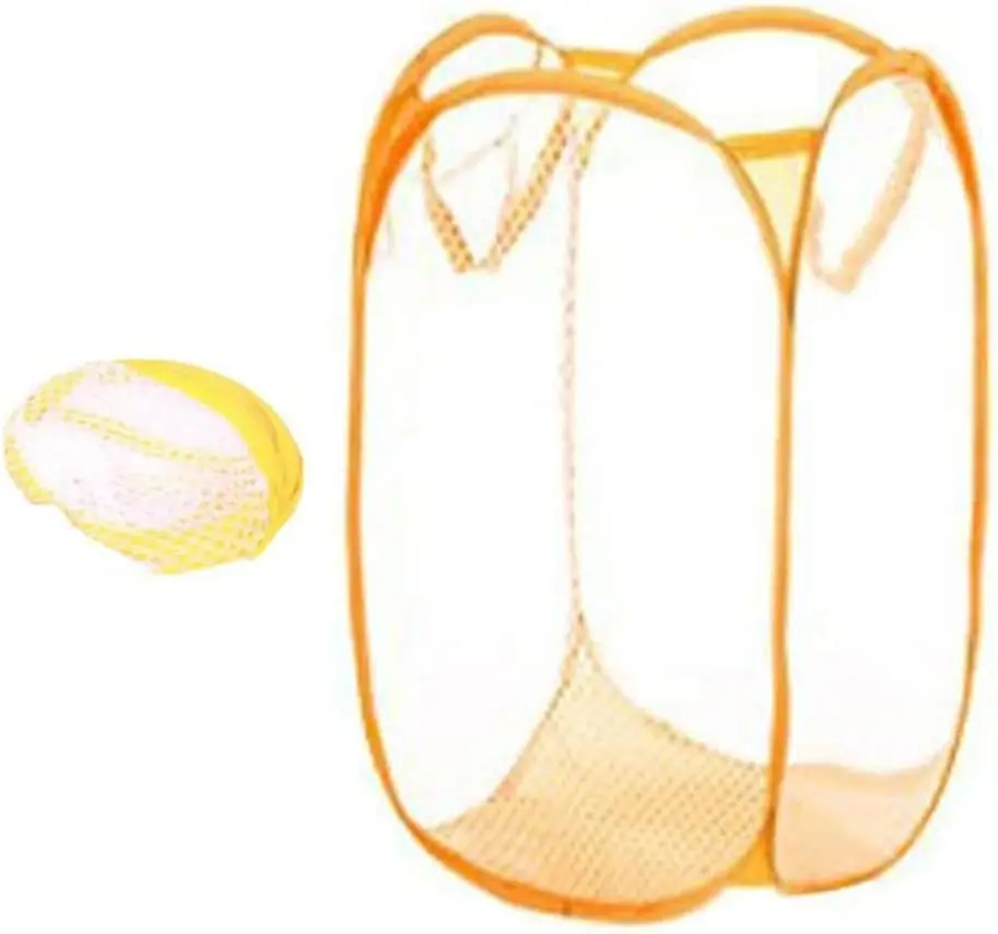

Up Mesh Laundry Hamper Portable Laundry Baskt Foldable Clothes Basket for Dorm, Bathroom, Laundry Room, Kids Room or Travel 1 Pa