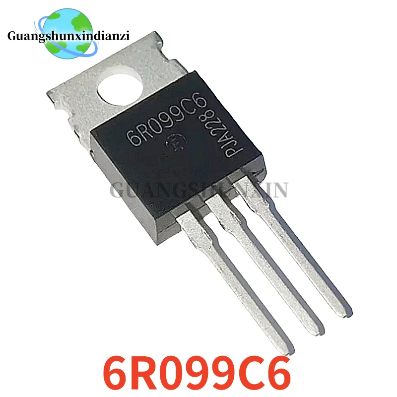 10-20PCS 100% NEW IPP60R099C6 6R099C6 6R099 TO-220 38A 600V Power MOSFET Transistor