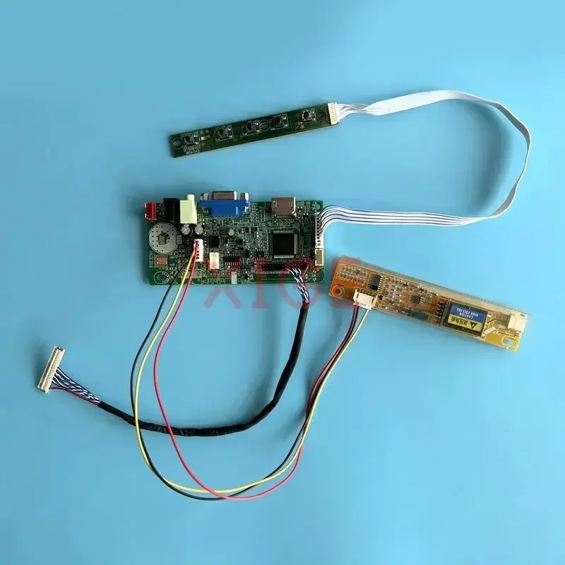 

Для LP141WX1-TL LP141WX3-TL Матричный контроллер Плата драйвера 1CCFL LVDS 30-контактный DIY тестовый комплект HDMI-совместимый VGA 1280*800 ЖК-экран