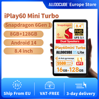 Alldocube iPlay60 Mini Turbo 8.4inch Snapdragon 6Gen 1 Tablet Android14 8GB+8GB virtual memory RAM+128GB ROM Widevine L1