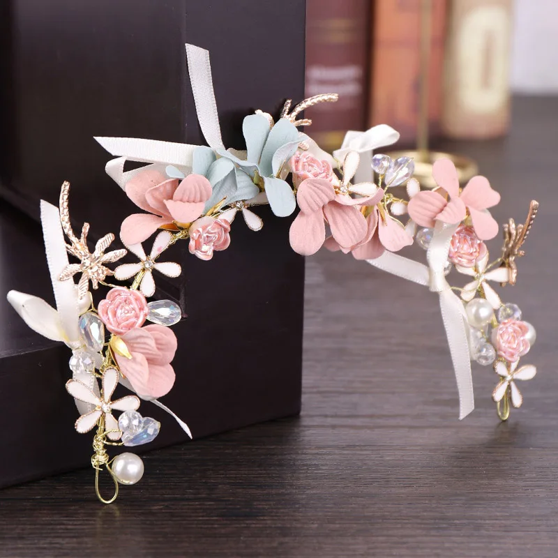 Pearls Hairband Women Flower Headpiece Make You Stand Out In d Great Gift For Your Kid