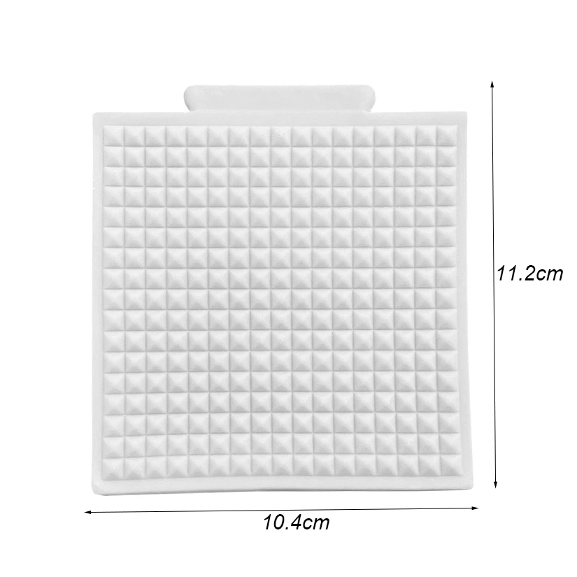 Waffle Texture Silicone Sugarcraft Mold Resin Tools Cupcake Baking Mould Fondant Cake Decorating Tools