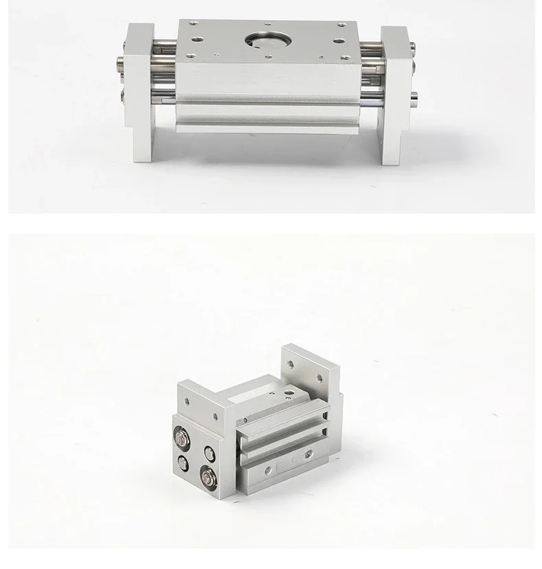 Parallel opening and closing wide pneumatic finger cylinder mechanical arm gripper MHL2-16/20/25/32/40D D12