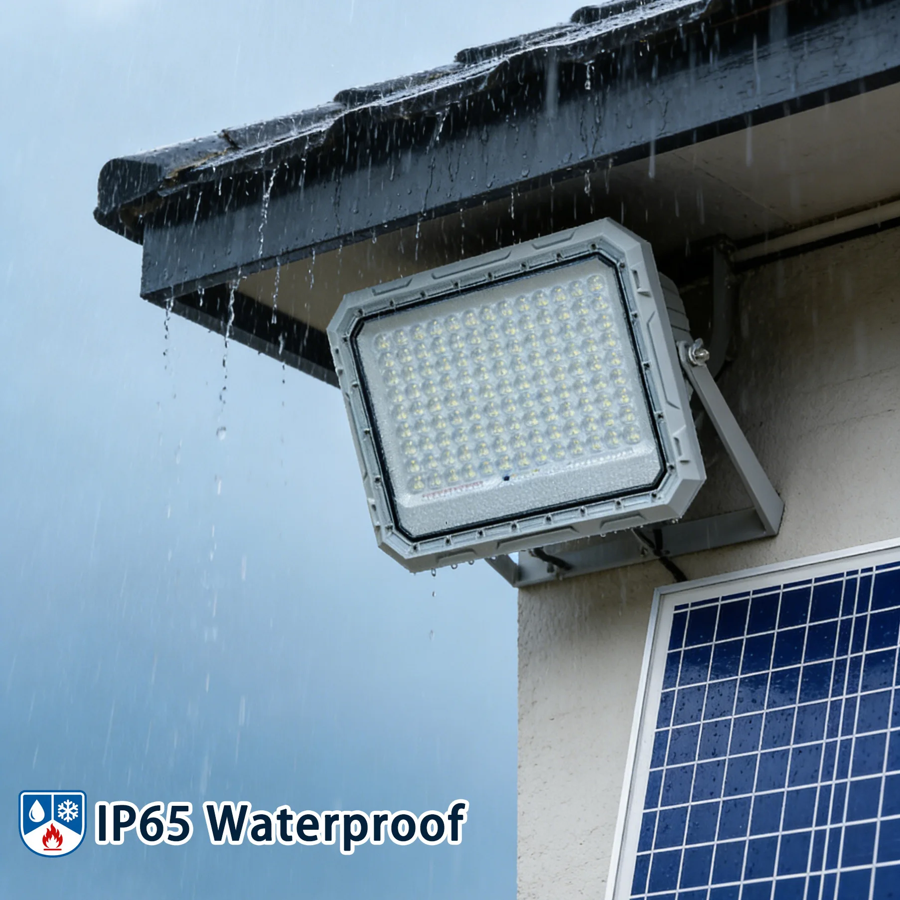 Spiderman Themed LED Solar Spotlights 100W/200W/300W Outdoor Waterproof Floodlights Remote Control Home Safety Lighting
