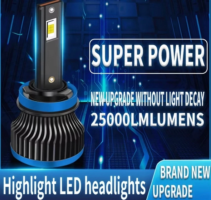 R9 Good Price LED Headlight H1 H3 H4 H7 H11 9004 9005 9006 9007 6000K Bulbs