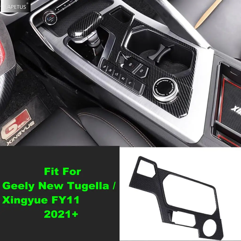 

Interior Central Control Gear Shift Panel Cover Trim Decoration Accessories For Geely New Tugella / Xingyue FY11 2021 2022 2023
