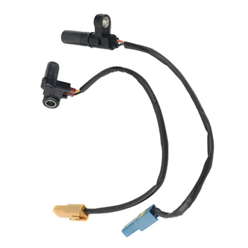2 Piece Automobile Gearbox Input & Output Speed Sensor Black ABS For VW Jetta Golf Beetle 2010-2012 09M927321B 09G927321B