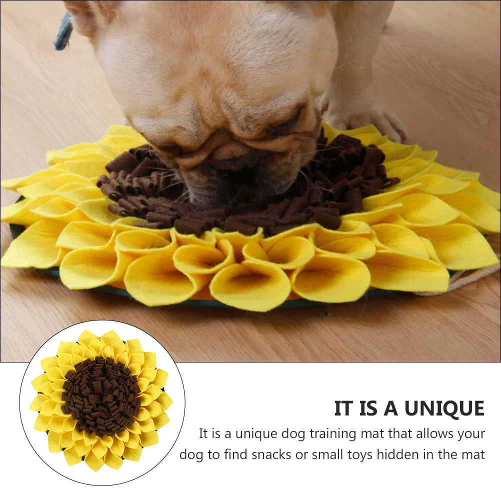 

Dog Slow Eat Pad Super Large Size Pet Foraging Mat Safe Felt Material Practical Training Aid Enhance Smell Ability