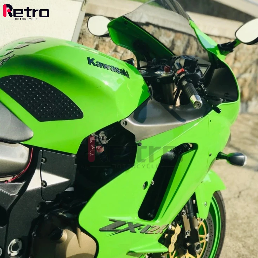 

Для KAWASAKI Z900 Z800 Z1000 Z650 Z400 Z300 Z250 тяговая накладка на бак противоскользящая накладка на бак мотоцикла, боковая наклейка, защита колена