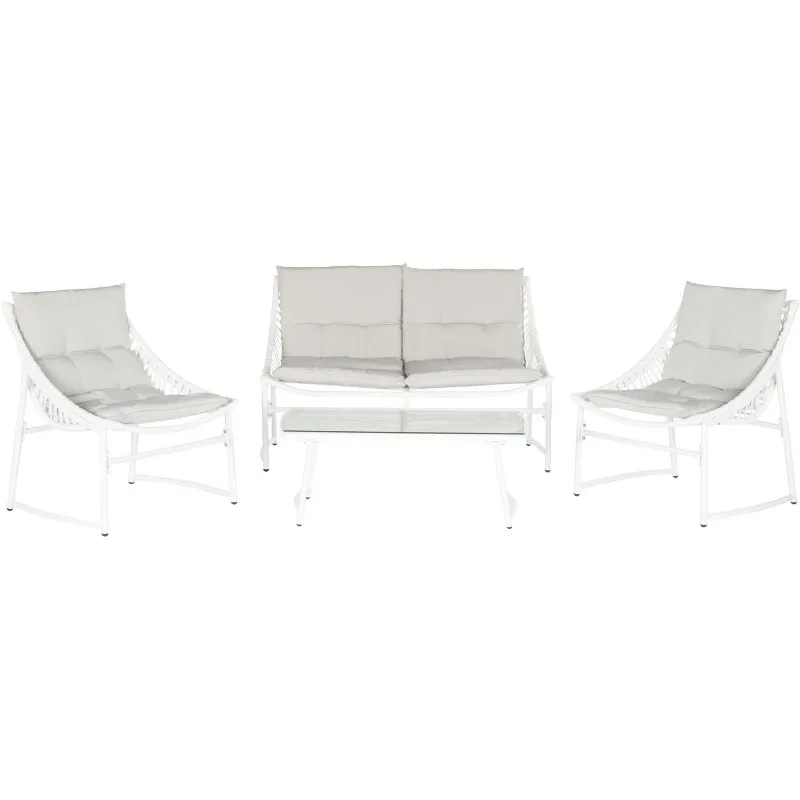 4-delige Buitencollectie Berkane Patio Set