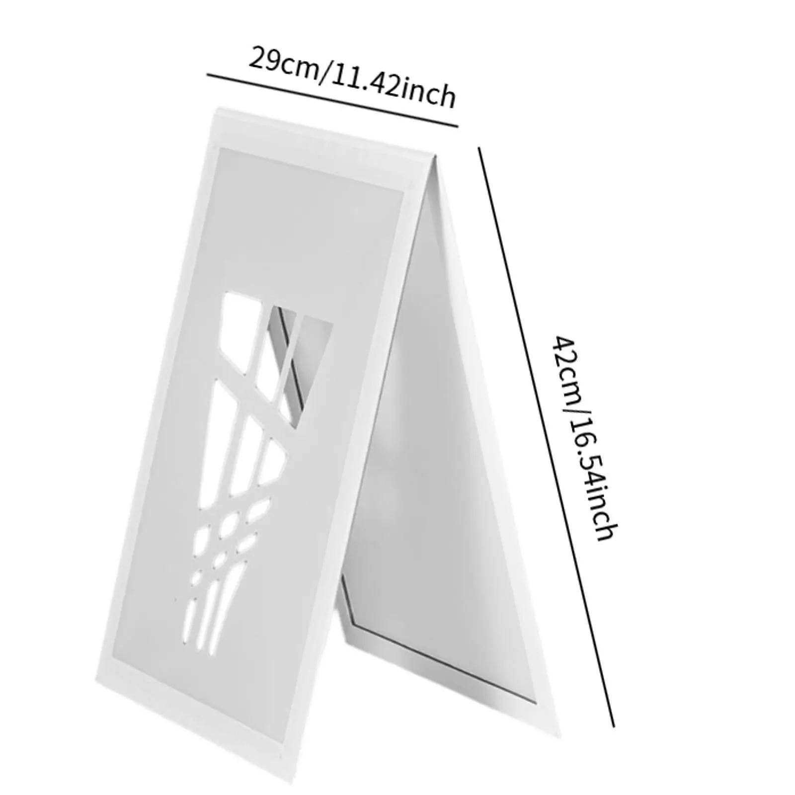 A3 Photography Light Diffuser Board Light Shape Control Filming Tool Flip Diffuser Practical Accessories for Small Items Jewelry