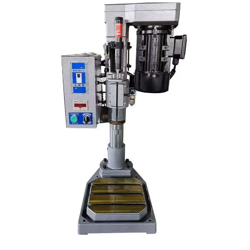 1pc  Pneumatic Desktop Drilling Machine Fully Automatic Vertical Industrial Industrial Electric Multi-head Big Hole Drilli