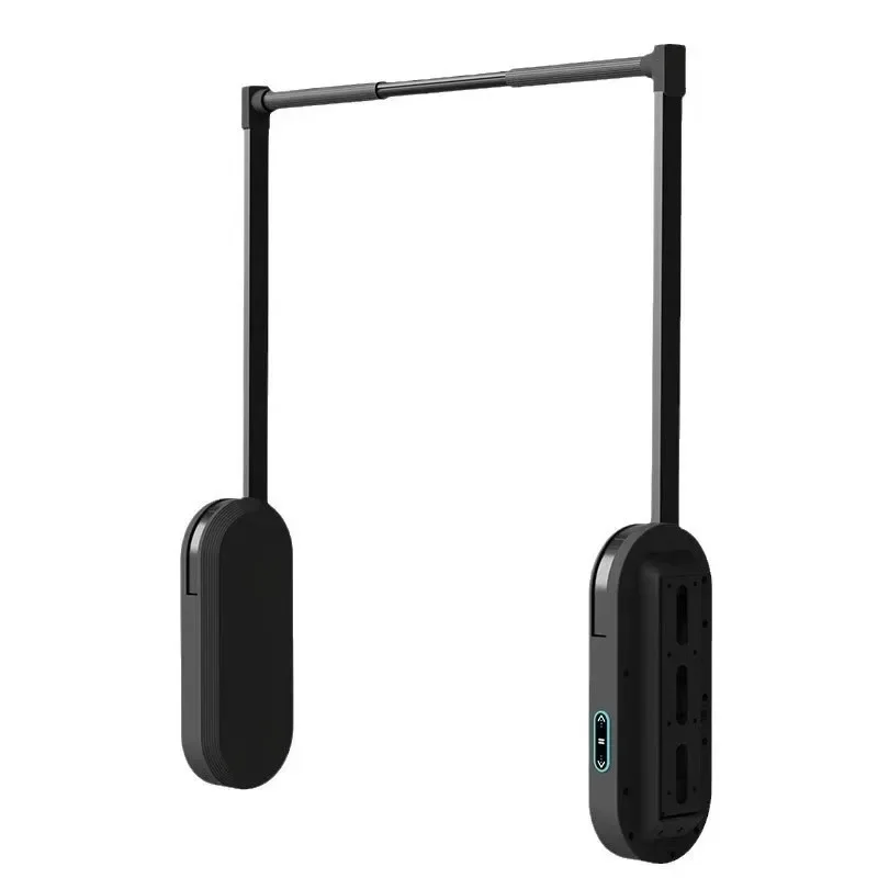 

Cloakroom Intelligent Electric Lift and Drop Clothes Rod Voice Remote Control Clothes Hanger