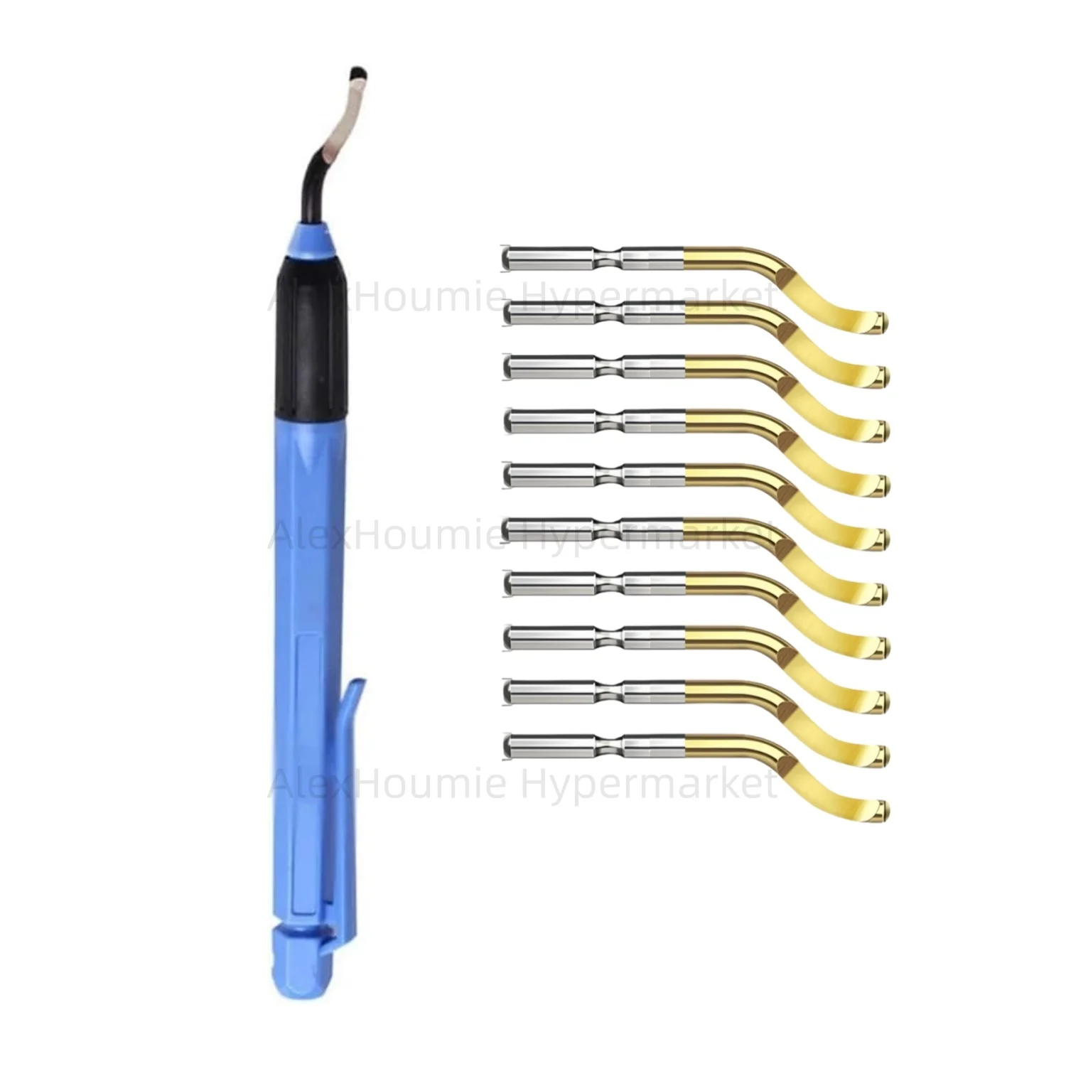 EO2000 Plastic Rotary Deburring Set Functional Rotary Cutting Tool Set With 1/10/11 PCS Sturdy Cutter For Fine Detailing