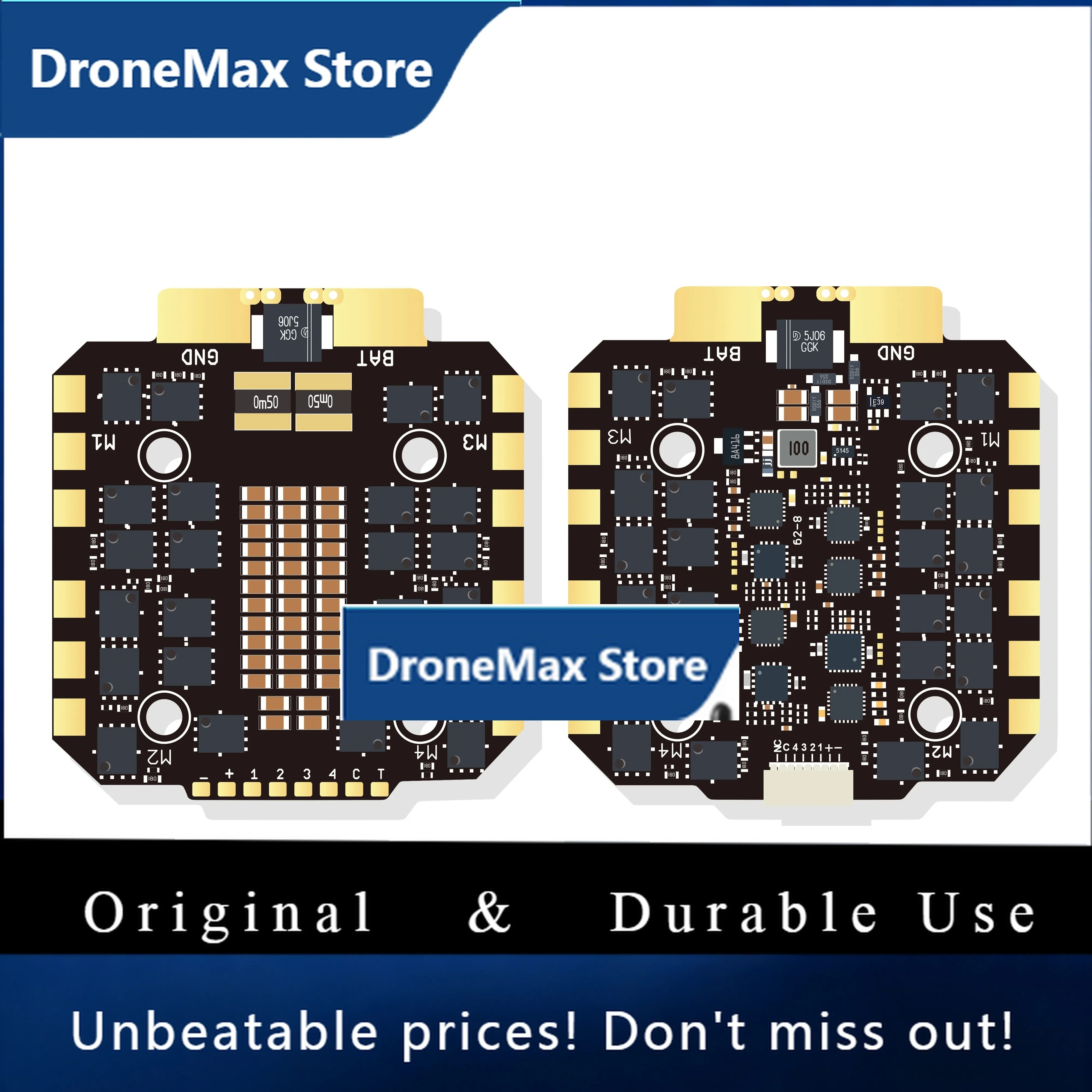 DroMaDAKEFPV BLHEL_32 12S 100A 32bit ESC 30X30mm Ture BIG Current 12S 100A FPV ESC For 10inch 15inch 18inch FPV Racing Drone F