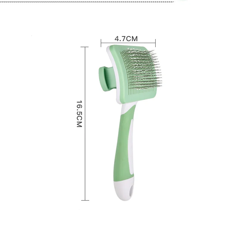 Brosse de toilettage en acier inoxydable pour animaux de compagnie, peigne pour chat et chien, épilation, livres, beauté, soins de la peau, fournitures