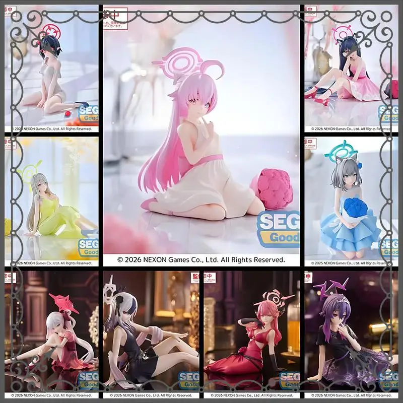 

Sega Blue Archive The Animation Yumemirize Sunaookami Shiroko Serika Kuromi Hoshino Takanashi Yanomi Izayoi Gift Figure Model