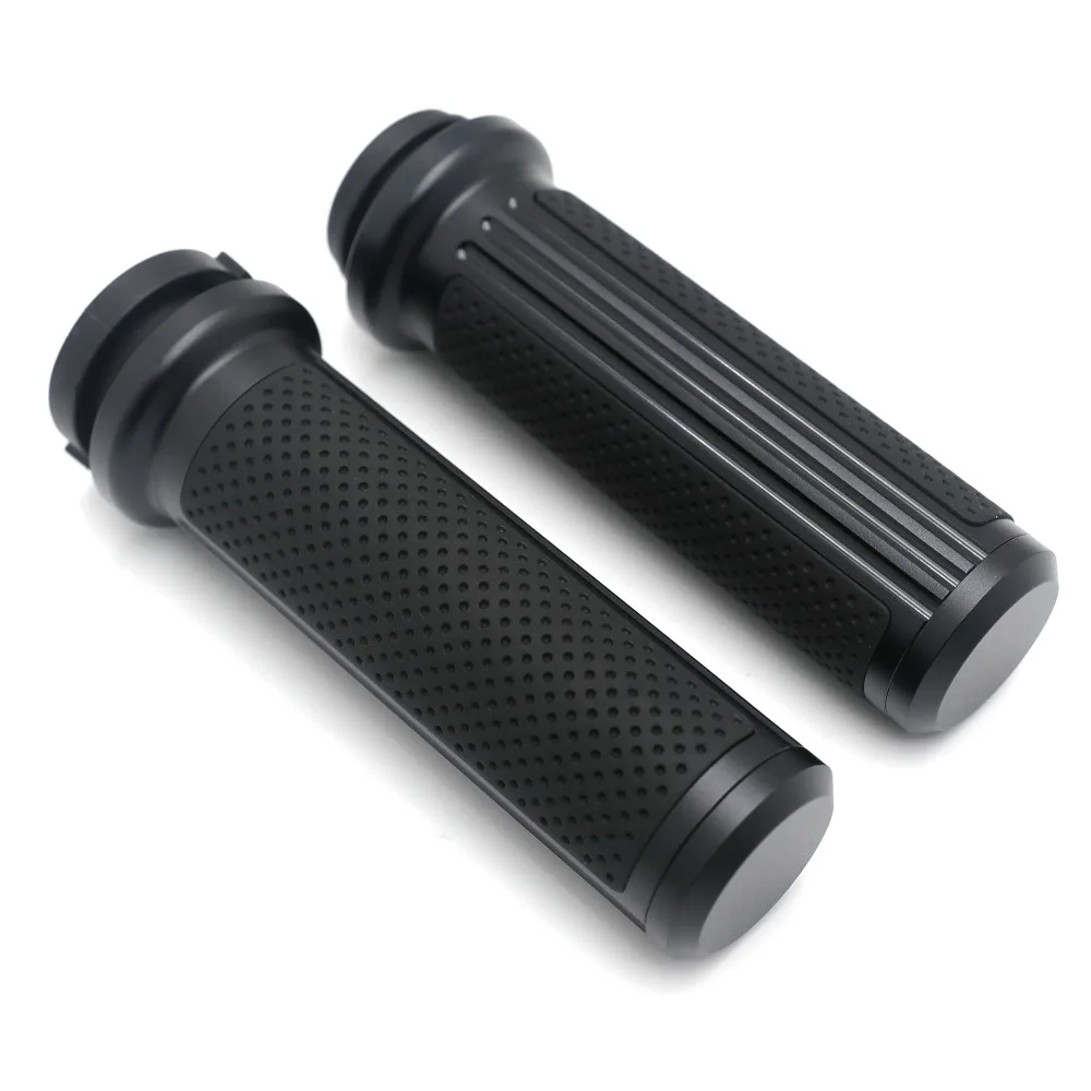 

for Harley Davidson Touring 2008-2025 Softail 2016-2025 Motorcycle Skull 1" Electronic Throttle Hand Grips