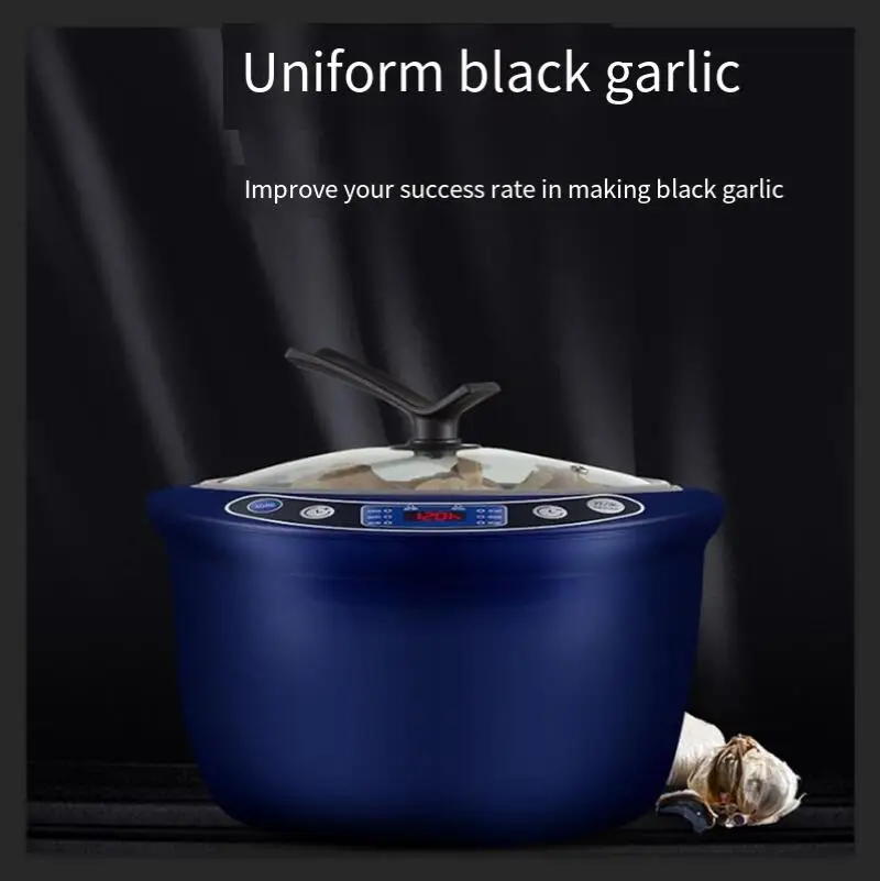 آلة تخمير الثوم الأسود الأوتوماتيكية ، آلة تخمير الثوم الأسود الأوتوماتيكية سعة 6 لتر ، 90 واط ، 220 فولت ، لحفظ الطاقة