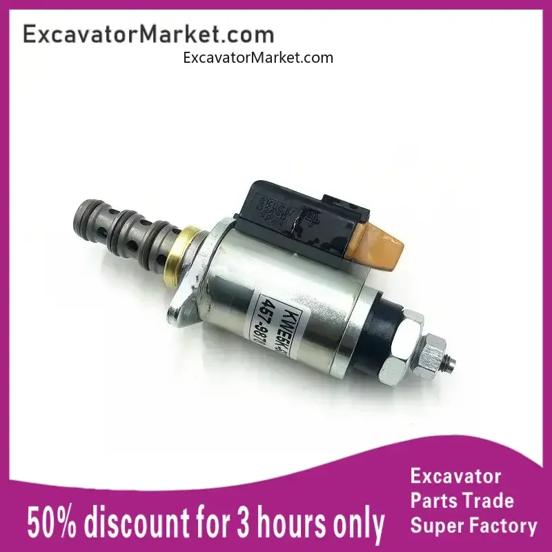 

For excavator For Caterpillar CAT E326D CAT326 Rotary Drill Safety Lock Solenoid Valve 457-9878 Plug High Quality Accessories