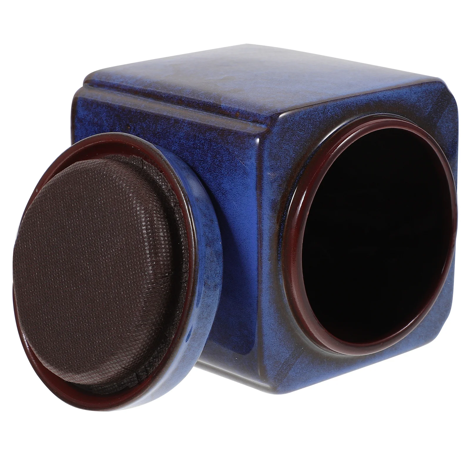 

Ceramic Tea Storage Canister Sealed Lid Airtight Food Container Spice Holder for Tea Coffee Snack and Dried Fruit