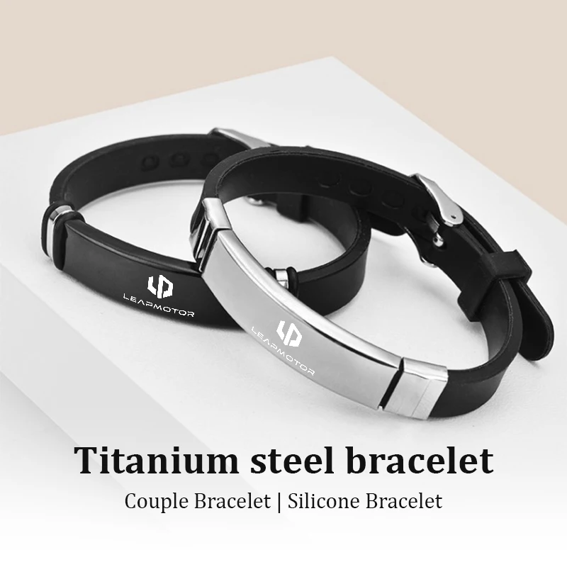 Car Logo Outdoor Basketball Sports Bracelet Silicone Wristband Man Gift For Leapmotor t03 s01 c11 2023 C10 C16 2024 2025 C01 T03