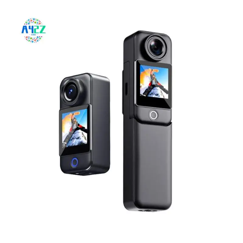A42Z-C300 Pocket Action Camera 4K 30FPS With Long Battery Life 5G Wifi Portable Vlog Camera For Outdoor Adventure
