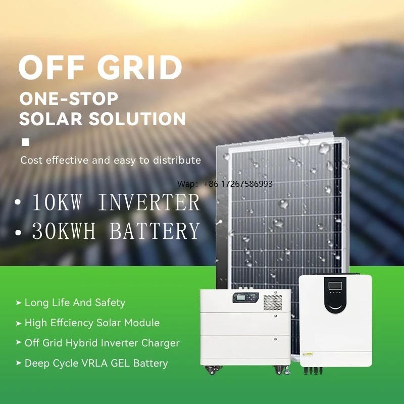 High Capacity 20KW-30KW-40KW Solar System Lithium Battery Hybrid Inverter  Suitable for Home Grid Europe 10KWH-20KWH-30KWH