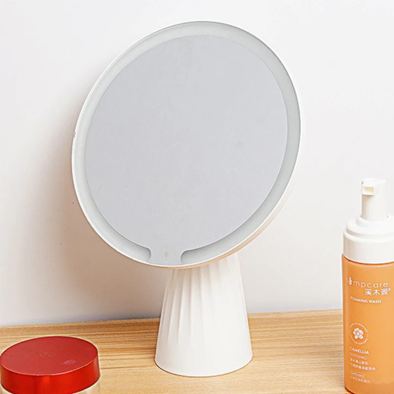 

Высококачественная зеркальная лампа для макияжа вокруг светодиода, магнитный стол, перезаряжаемое светодиодное зеркало