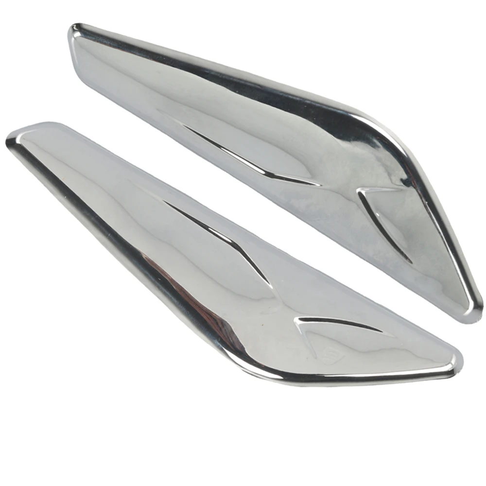 

Car Side Fender Chrome Trim Finisher Front Left+Right Leaf Panel for BMW X3 X4 F25 F26 2013-2017 51117338569 51117338570