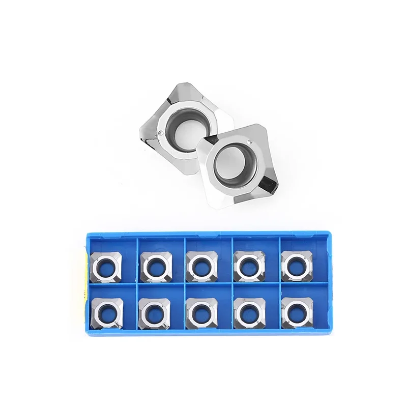 APKT1135 APKT1604 APGT1604 SEHT1204 H01 2 أداة القطع الألومنيوم تحول أداة كربيد إدراج طحن إدراج أدوات مخرطة معدنية باستخدام الحاسب الآلي #2