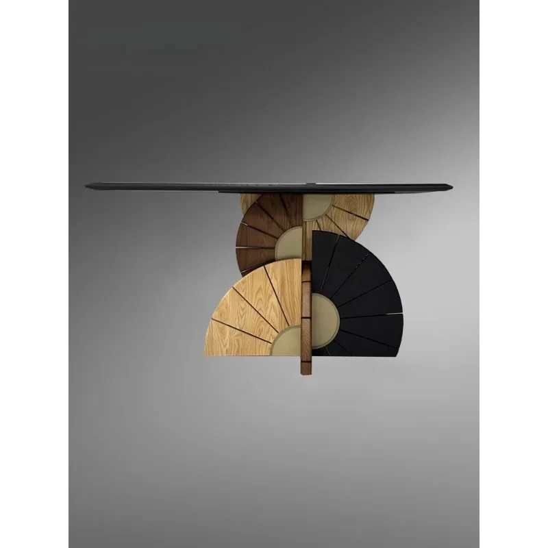 

Natural luxury stone entrance table Blue jadeite villa entrance hall corridor plan living room natural marble entrance table