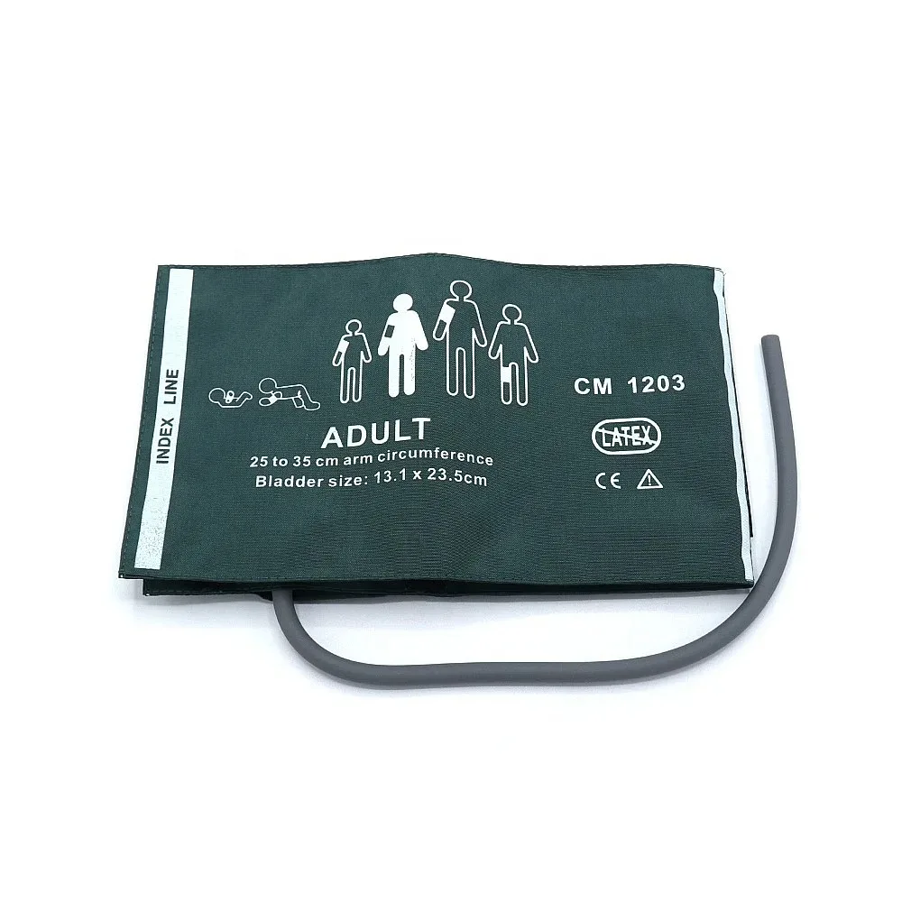 For MindrayS CM 1203 High Quality NIBP CUFF BP Cuff Adult 25 to 35 cm Nylon Material Single Tube with Bag