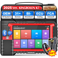 KINGBOLEN K7 ALL System Diagnostic Tool ECU Coding Active Test AF Reset 28 Reset 3 Years Free PK MK808 LAUNCH CRP919E Scanner