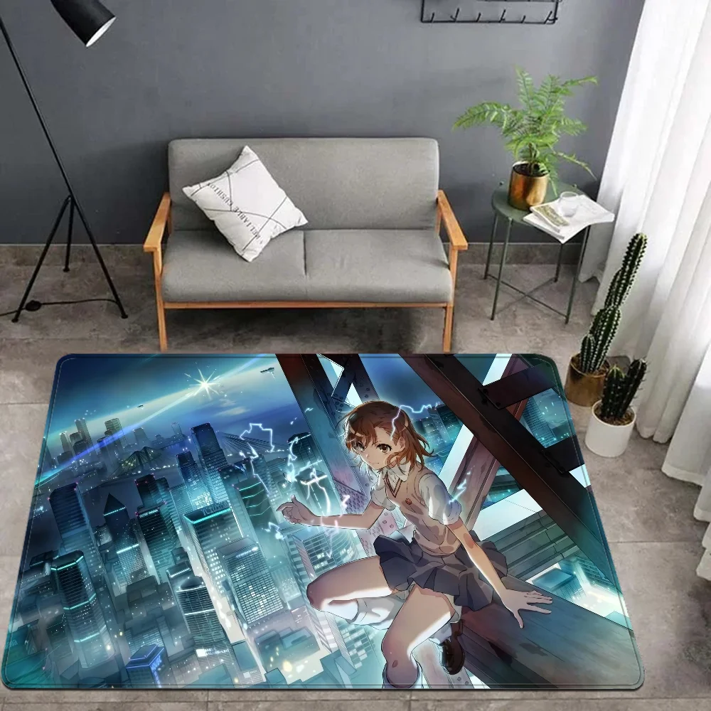 Toaru Kagaku no Railgun T Kitchen Mat Nordic Style Bedroom Living Room Doormat Home Balcony Anti-Slip Welcome Rug