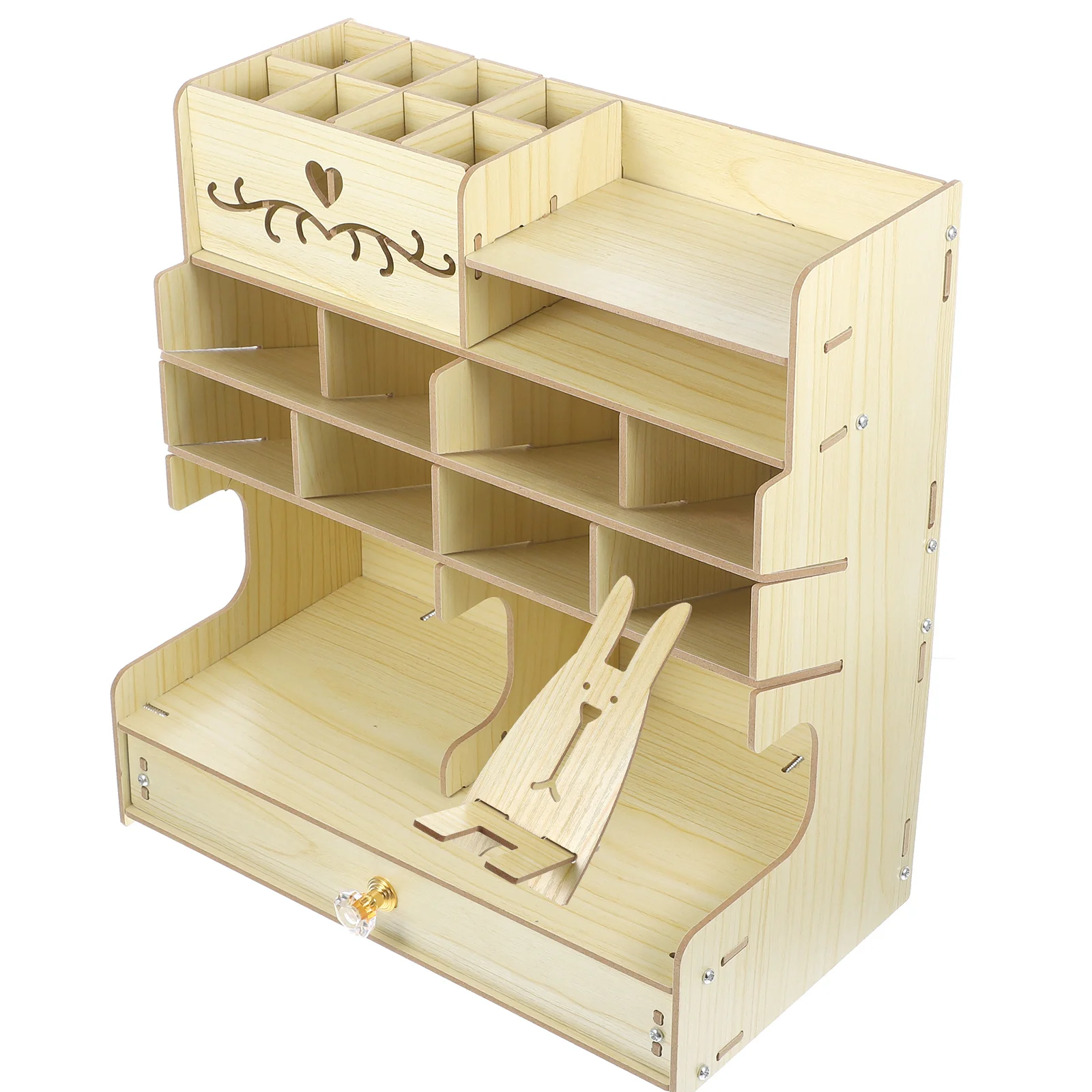 Desk Storage Organizer Pen and Stationery Rack Desktop Multi-functional Office Multipurpose Pencil Holder