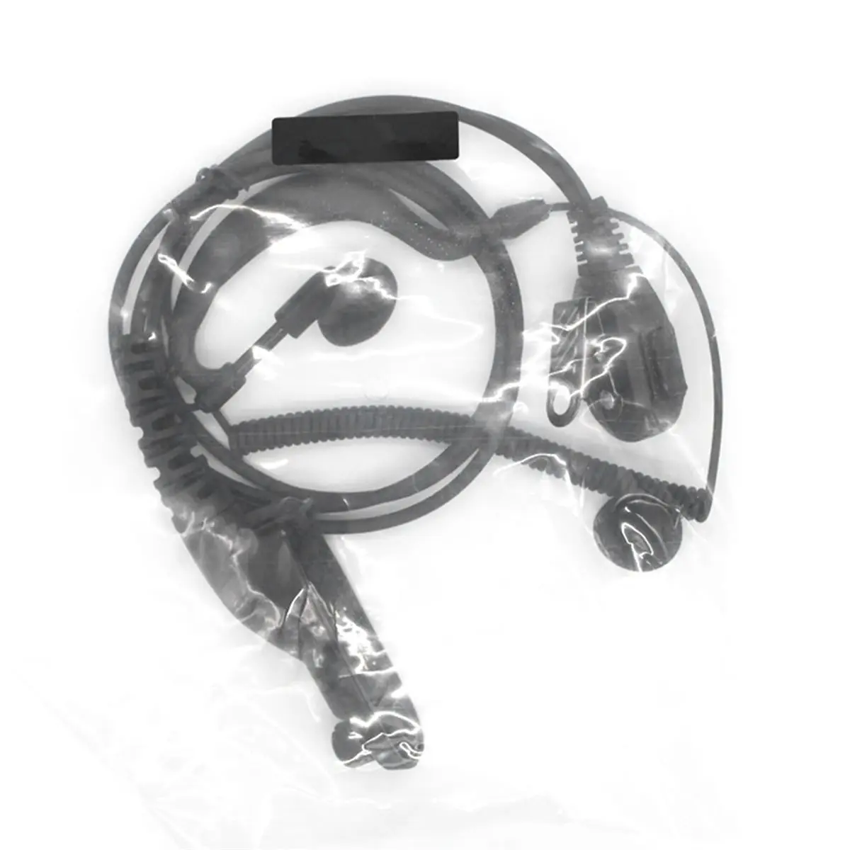 ABGN Protable PTT Mic Earpiece Headset Earphones Replace for DP4800 DP4801 DP4600 DP4601 Walkie Talkie Accessories