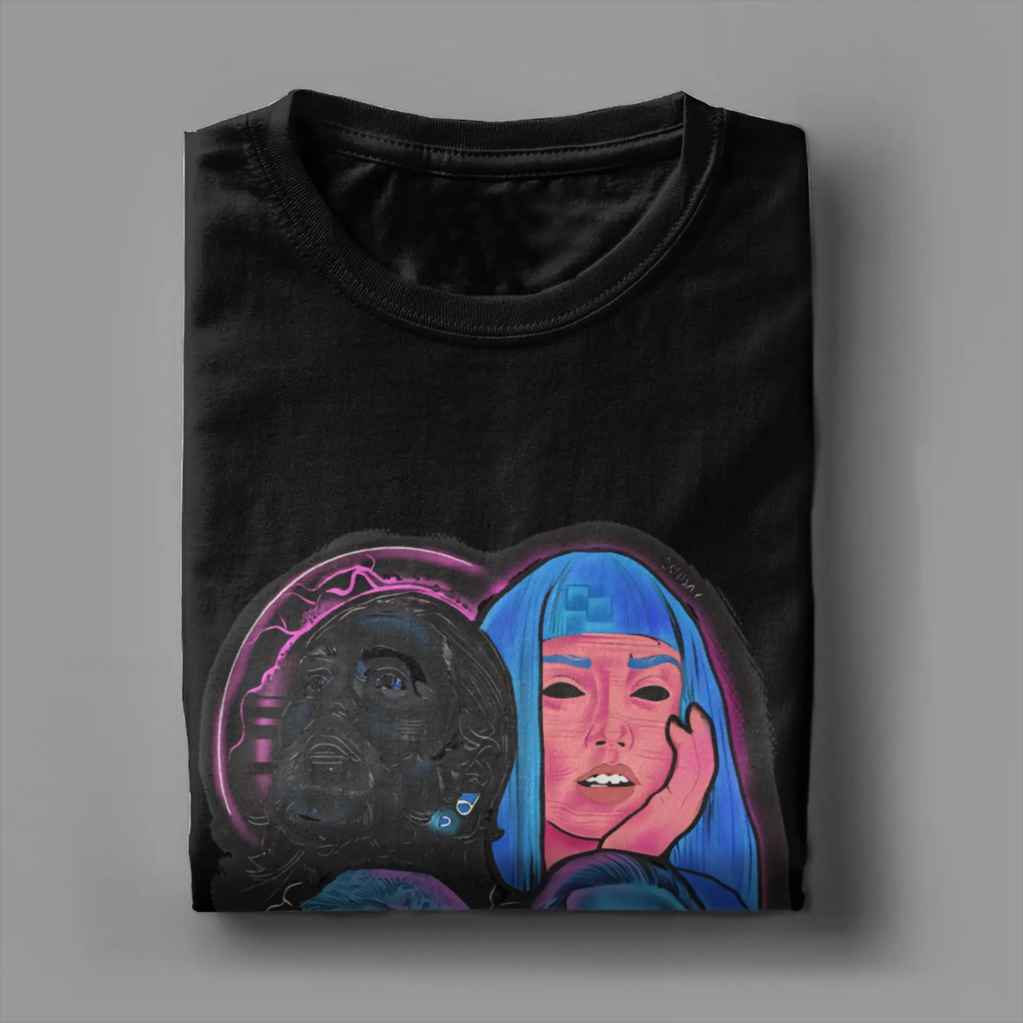 تي شيرت All Seasons Hologram Girlfriend Blades Runers 2049 للجنسين من القطن الخالص تي شيرت بأكمام قصيرة #2