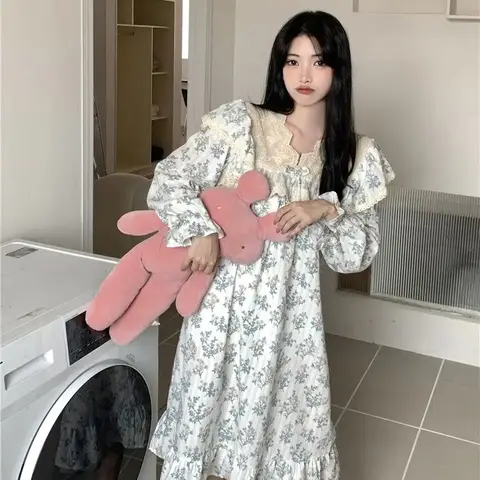 10 best sales लंबा नाइटगाउन - №8