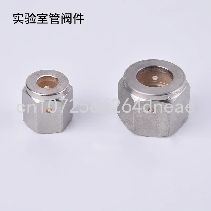 VCR, 316 Stainless Steel Pipe Cap Nut SS-4-VCR-1