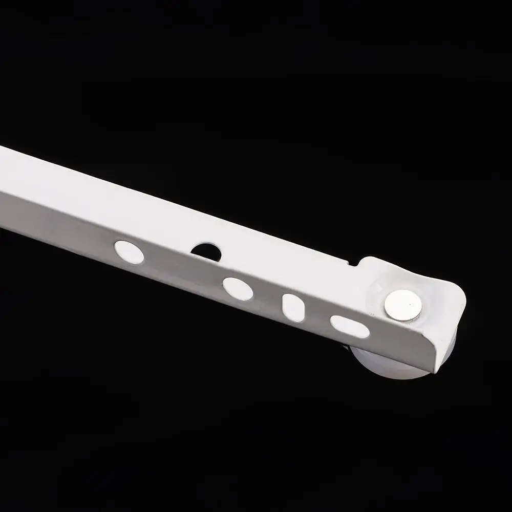 1Pair Durable Two Section Clothing Two Cabinet Rails Computer Table Chute Drawer Track Slides Cabinets Keyboard Roller